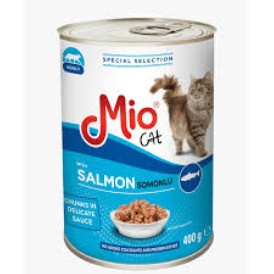 MIO CHUNKS ADULT CAT SALMON 400G